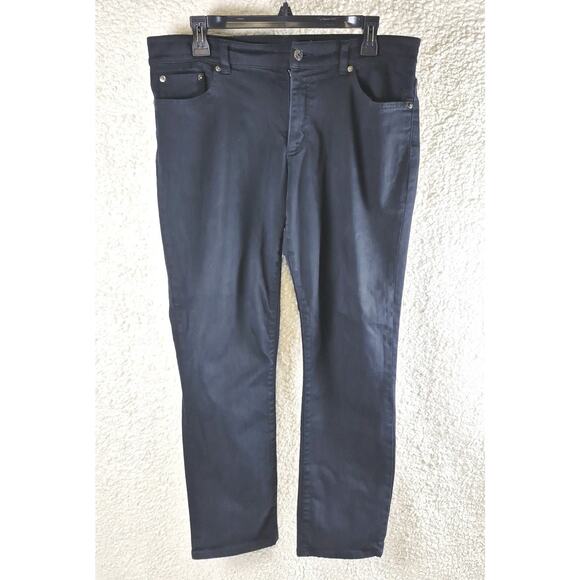 Lauren Ralph Lauren Heritage Jeans Co. Women’s Size 10 Black Stretch Denim Jeans - Picture 2 of 14